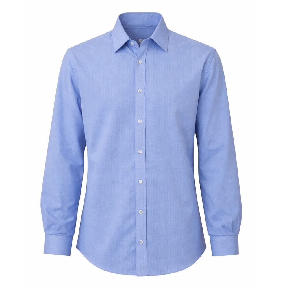 Chef Works Urban Collection Blue Button Down Uniform Shirt Women’s Size Large